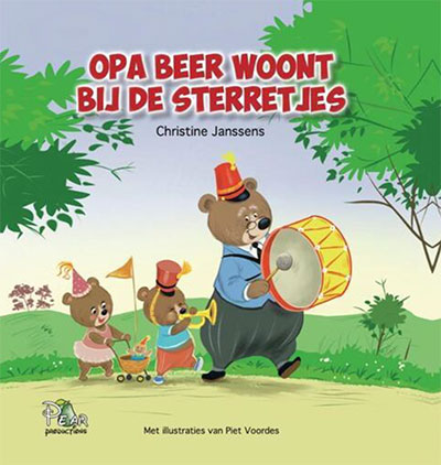 Boek : Opa Beer woont bij de sterretjes, van Christine Janssens